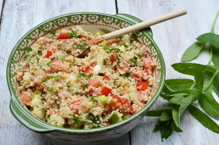 Tabouleh met quinoa