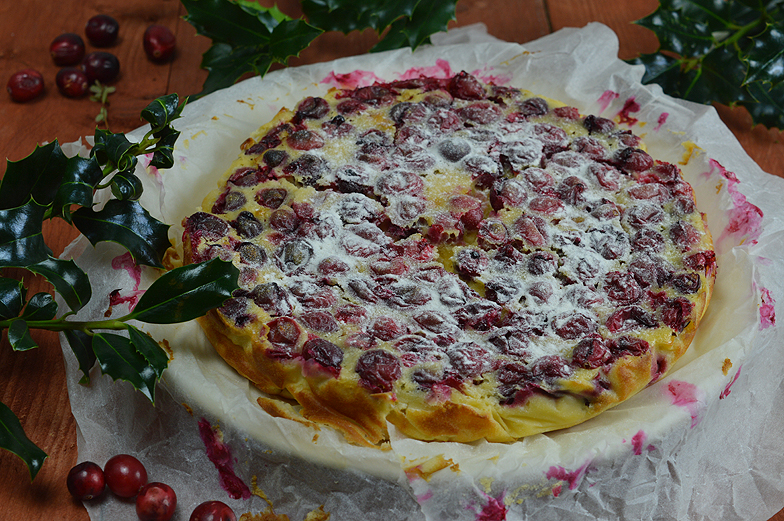 Clafoutis met cranberry’s