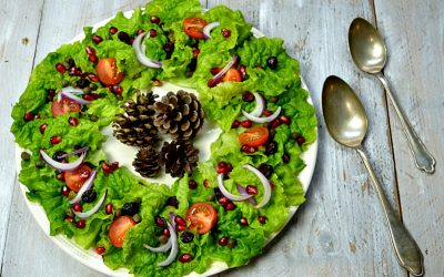 Kerstkrans salade