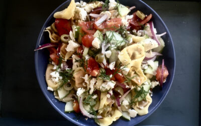Griekse Tortellini salade